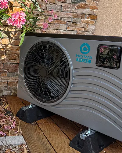 Entretien pompe à chaleur piscine Heiwa Blue